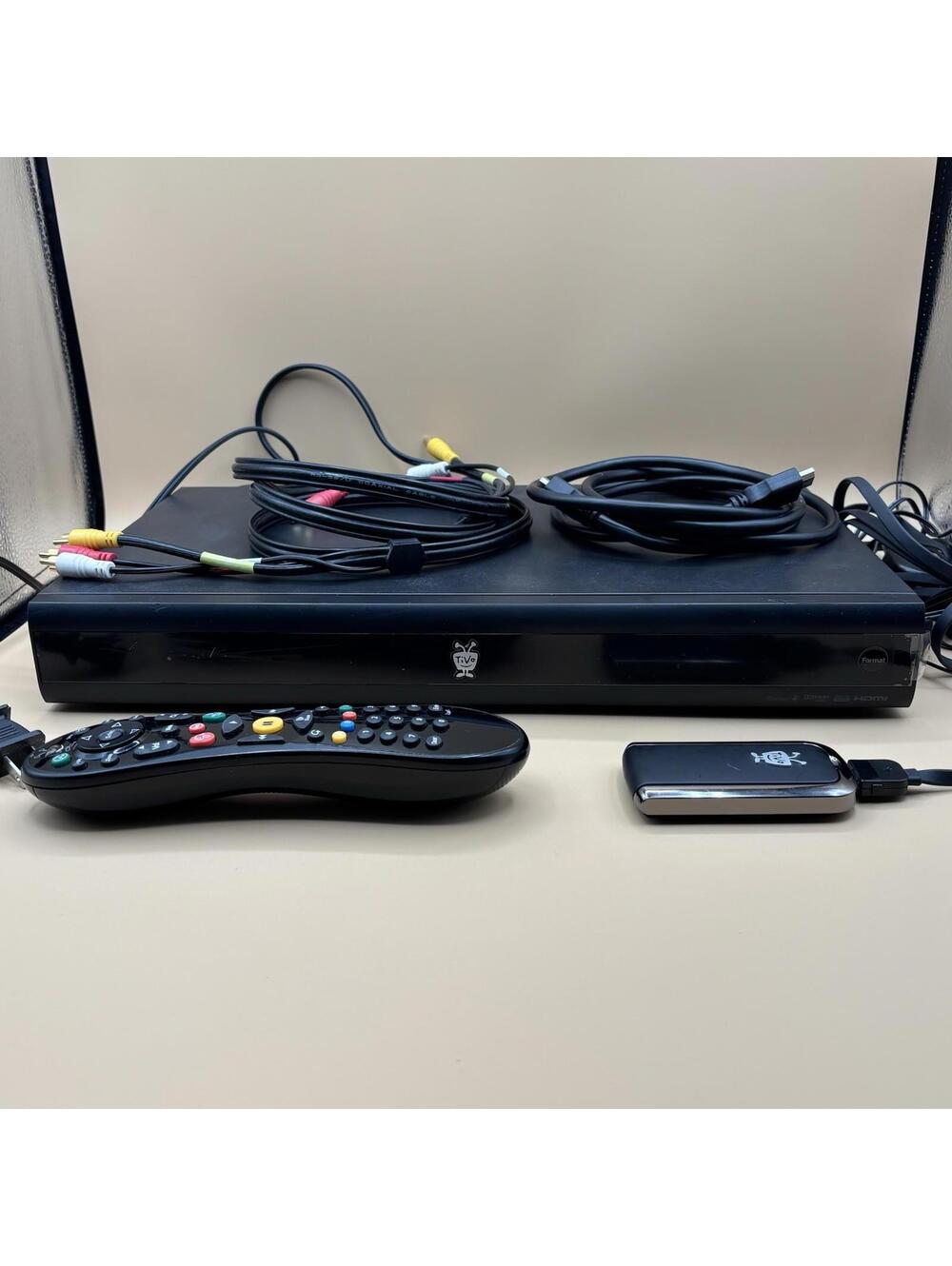 TiVo Series 4 1080p With Remote Control & Cables TESTED WORKING (TCD746320)